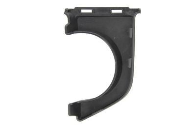 Bumperbekleding Achter (zwart) past: FIAT PANDA 169 09.03-08.13