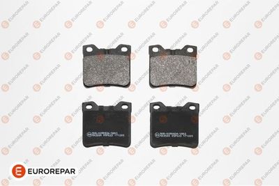 Комплект тормозных колодок, дисковый тормоз EUROREPAR 1617253280 для PEUGEOT 607