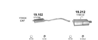 Układ wydechowy POLMO POLMO99318