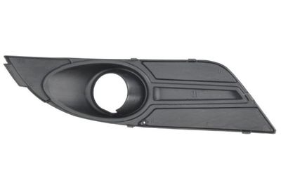 Voorbumper afdekking Voor Links (met mistlampgaten, black-matt) past: FORD FOCUS II 01.07-02.08