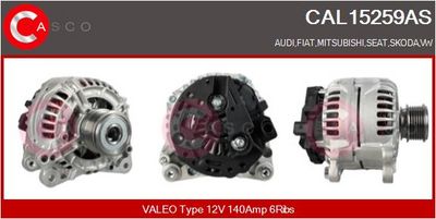 generátor CASCO CAL15259AS