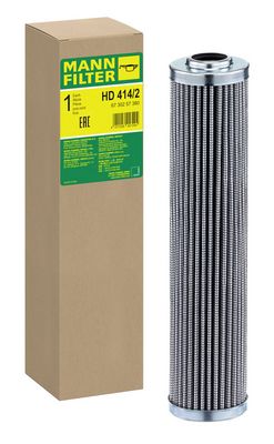Filter, drifthydraulik MANN-FILTER HD 414/2 för SAME, LAMBORGHINI, DEUTZ-FAHR, HÜRLIMANN, …
