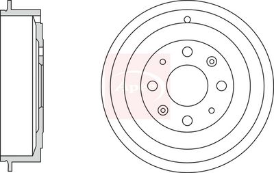 APEC Brake Drum DRM9956