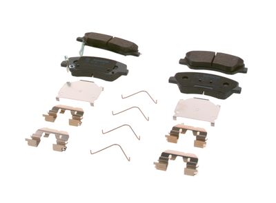 BREMSBELAGSATZ SCHEIBENBREMSE BOSCH 0986424951 6