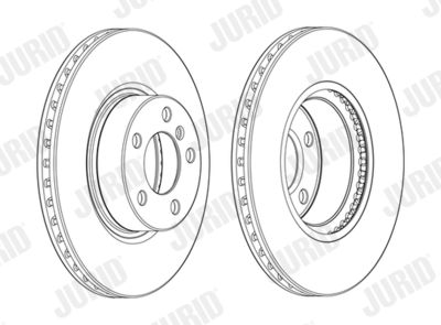 Тормозной диск JURID 562891JC-1 для BMW X4