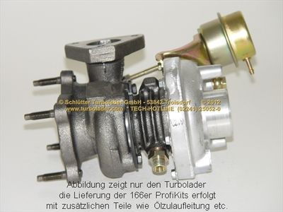 LADER AUFLADUNG SCHLÜTTER TURBOLADER 16600540 2