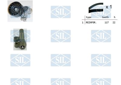 Saleri SIL TK1030 Комплект ГРМ для FORD FIESTA IV (JA_, JB_) 1.4 i 16V