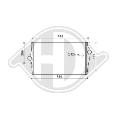 INTERCOOLER COMPRESOR DIEDERICHS DCA1021