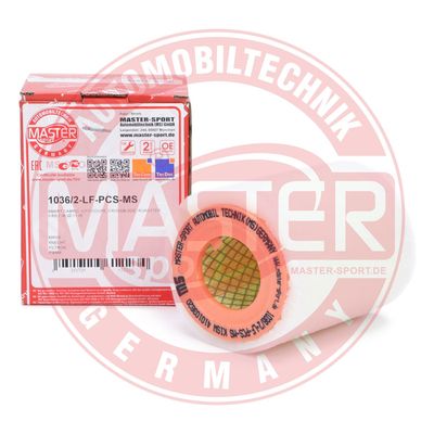 Vzduchový filter MASTER-SPORT GERMANY 1036/2-LF-PCS-MS