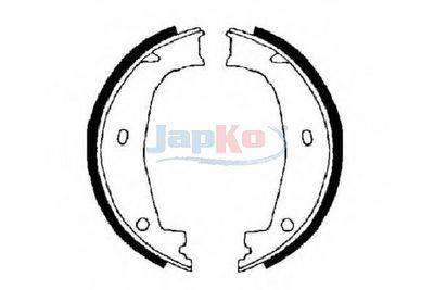 комплект спирачна челюст JAPKO 550101