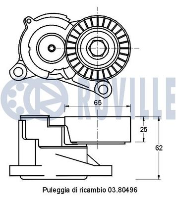 INTINZATOR CUREA CUREA DISTRIBUTIE RUVILLE 541181 1
