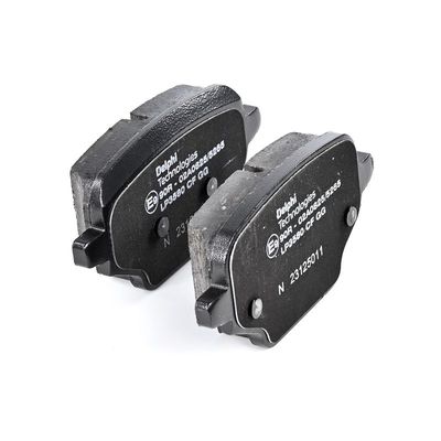 BREMSBELAGSATZ SCHEIBENBREMSE DELPHI LP3580 24