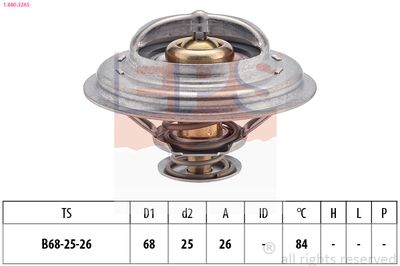 Termostat, środek chłodzący EPS 1.880.326S