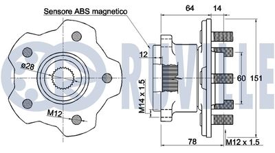 RADLAGERSATZ RUVILLE 221673 1