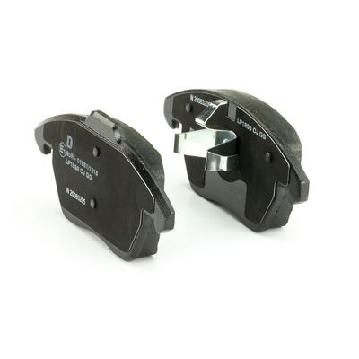 BREMSBELAGSATZ SCHEIBENBREMSE DELPHI LP1898 8