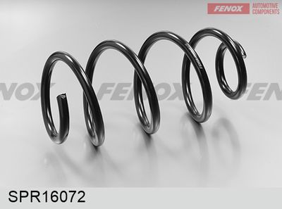 FENOX SPR16072 Пружина підвіски 