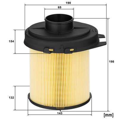 Vorschau Luftfilter Ansicht 3