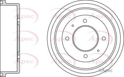 Brake Drum APEC DRM9981