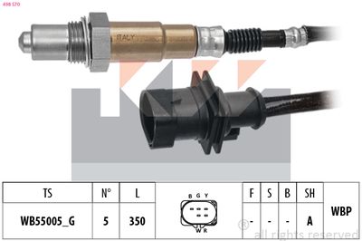 Sonda lambda KW 498 570