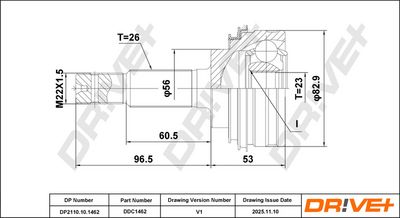 GELENKSATZ ANTRIEBSWELLE