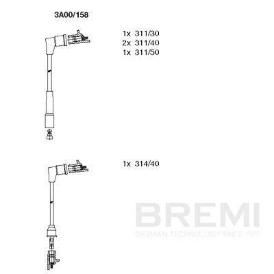 ZüNDLEITUNGSSATZ BREMI 3A00158
