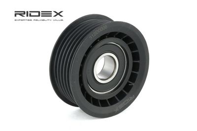 водна помпа + комплект пистови ремъци клиновидно оребряване RIDEX 4172P0033