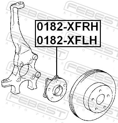 Wheel Hub 0182-XFLH