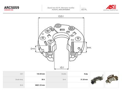 Likriktare, generator AS-PL ARC5059