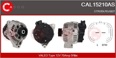 GENERATOR / ALTERNATOR CASCO CAL15210AS