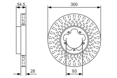 Brake Disc 0 986 479 B11