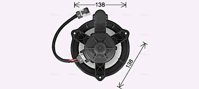 VENTILATOR HABITACLU AVA QUALITY COOLING HY8474