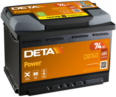DETA DB740 Аккумулятор  для SKODA ROOMSTER (Шкода Роомстер)