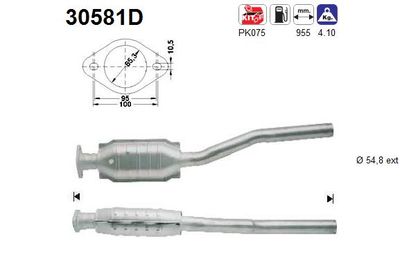 Katalizator AS 30581D