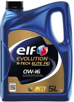 Motorový olej Elf Evolution R-Tech Elite FE 0W-16 5L