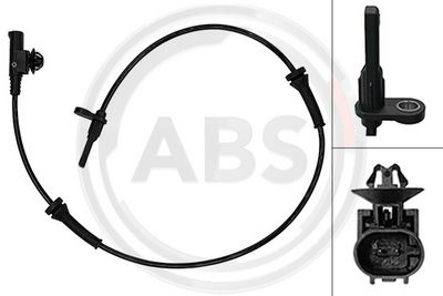 датчик, обороти на колелото A.B.S. 33095