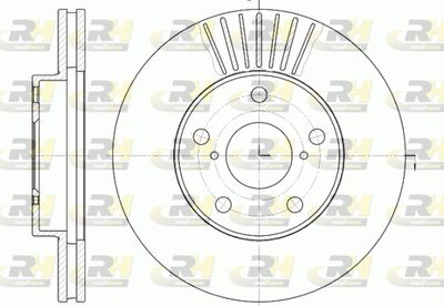ROADHOUSE 6640.10 Тормозные диски  для KIA CARENS III вэн (UN) 2.0 CVVT