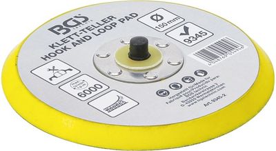 Stützteller, Exzenterschleifer