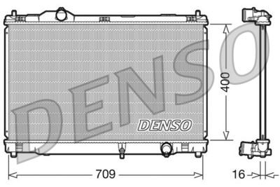 DENSO DRM51008 Крышка радиатора  для LEXUS GS (Лексус Гс)