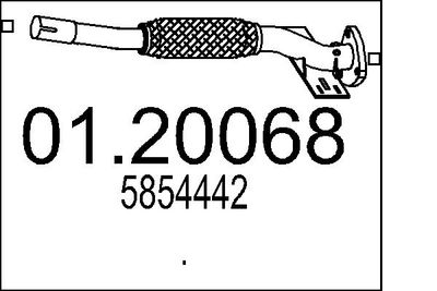 RACORD EVACUARE MTS 0120068