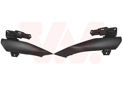 комплект облицовъчна/ защитна лайсна, броня VAN WEZEL 4023582