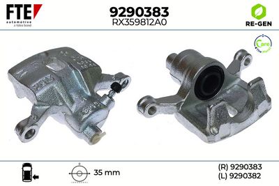 спирачен апарат FTE 9290383