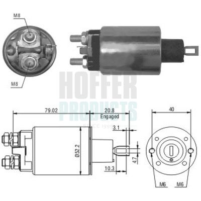 SOLENOID ELECTROMOTOR