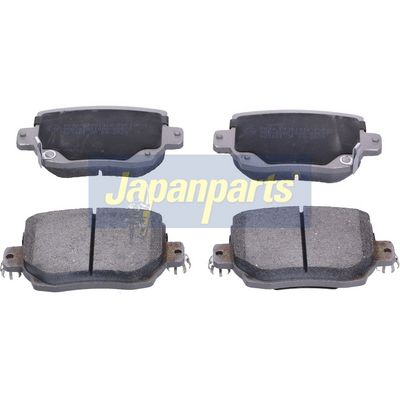 комплект спирачно феродо, дискови спирачки JAPANPARTS PP-0032AF