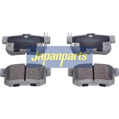 JAPANPARTS Stabdžių trinkelių rinkinys, diskinis stabdys