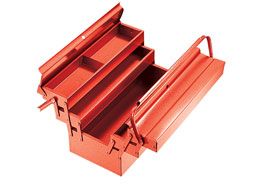 Laser Tools Tool Box - 5 Tray 425mm (17")