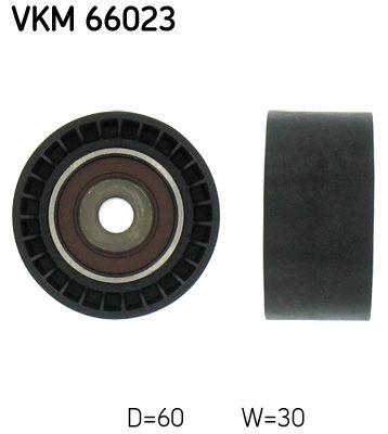 Deflection/Guide Pulley, V-ribbed belt VKM 66023