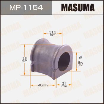 Втулка, стабилизатор MASUMA MP-1154 для TOYOTA PORTE