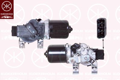 KLOKKERHOLM 60113270 Двигатель стеклоочистителя  для RENAULT KANGOO (Рено Kангоо)