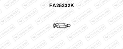 Катализатор VENEPORTE FA25332K для LANCIA DEDRA