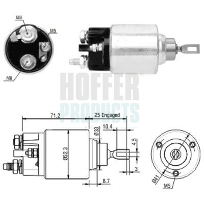 SOLENOID ELECTROMOTOR